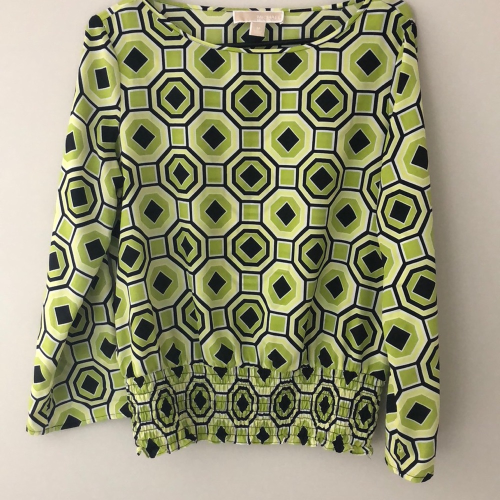 MICHAEL KORS GEOMETRIC TOP